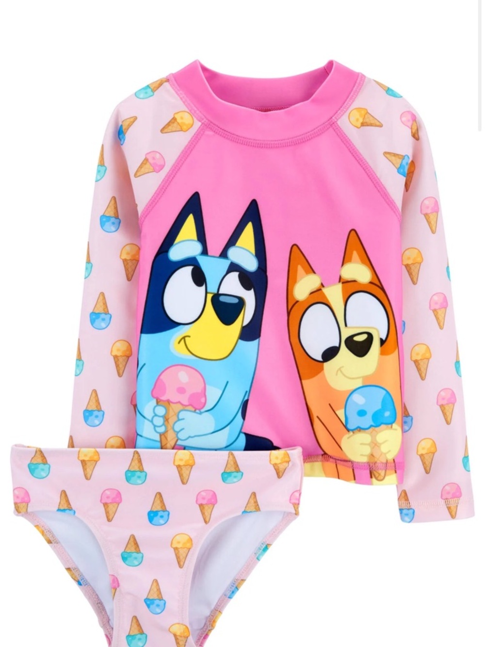 Carter’s Toddler Bluey 2-Piece Rashguard Set 18month